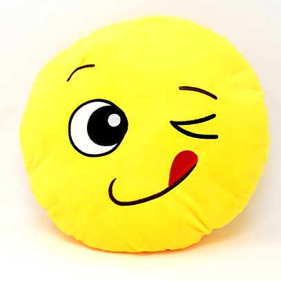 emoji pillow; sewing birthday party; easy sewing projects