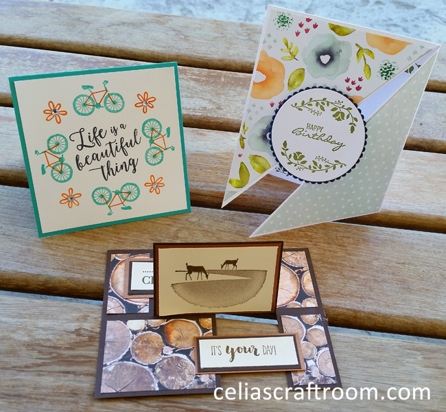 Botanical Bliss, Seize The Day and Sheltering Tree Stampin' Up