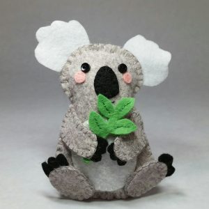 Koala Stuffie, Hand Embroidery for Kids, Hand Stitching for kids